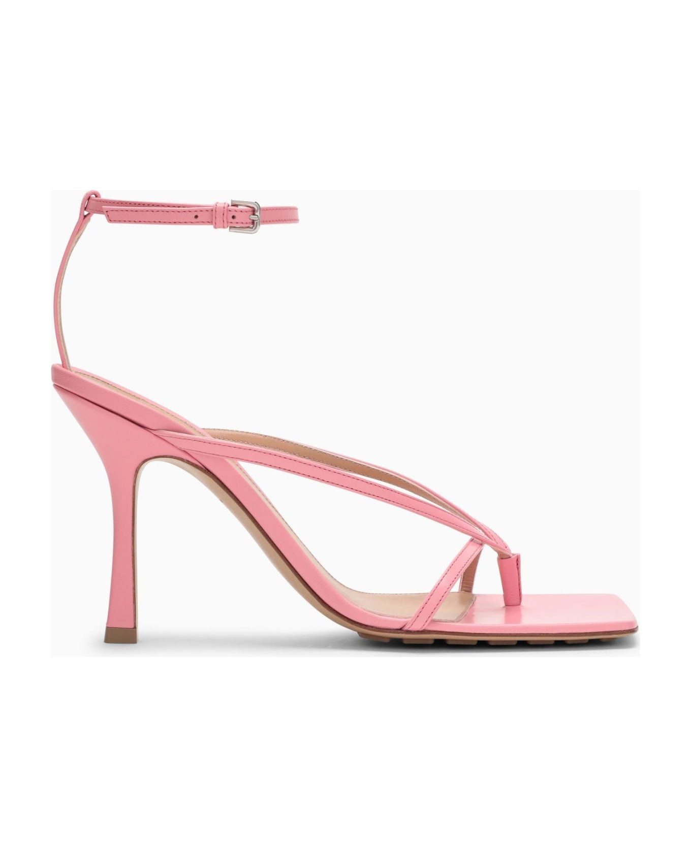 Squared Toe Strappy Sandals - 2