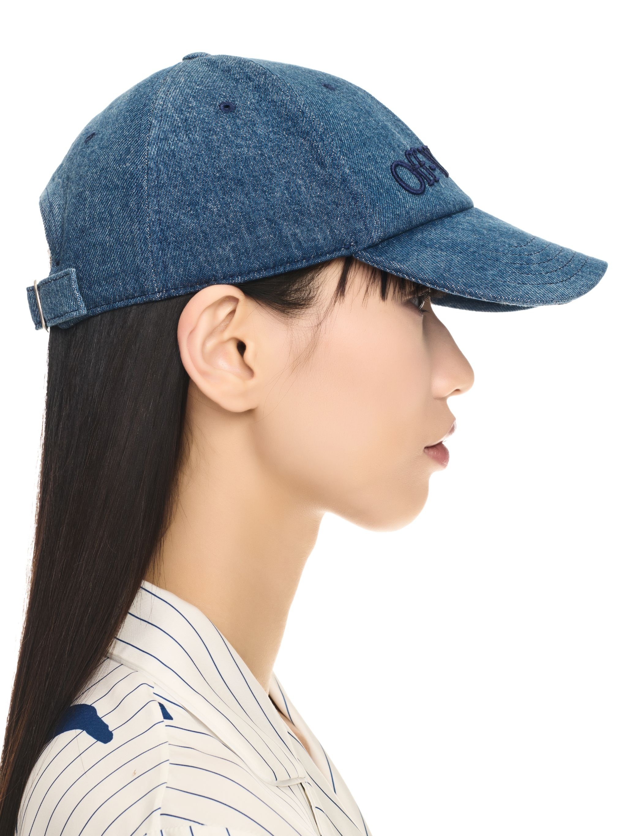 Denim Logo Bksh Baseball Cap - 5