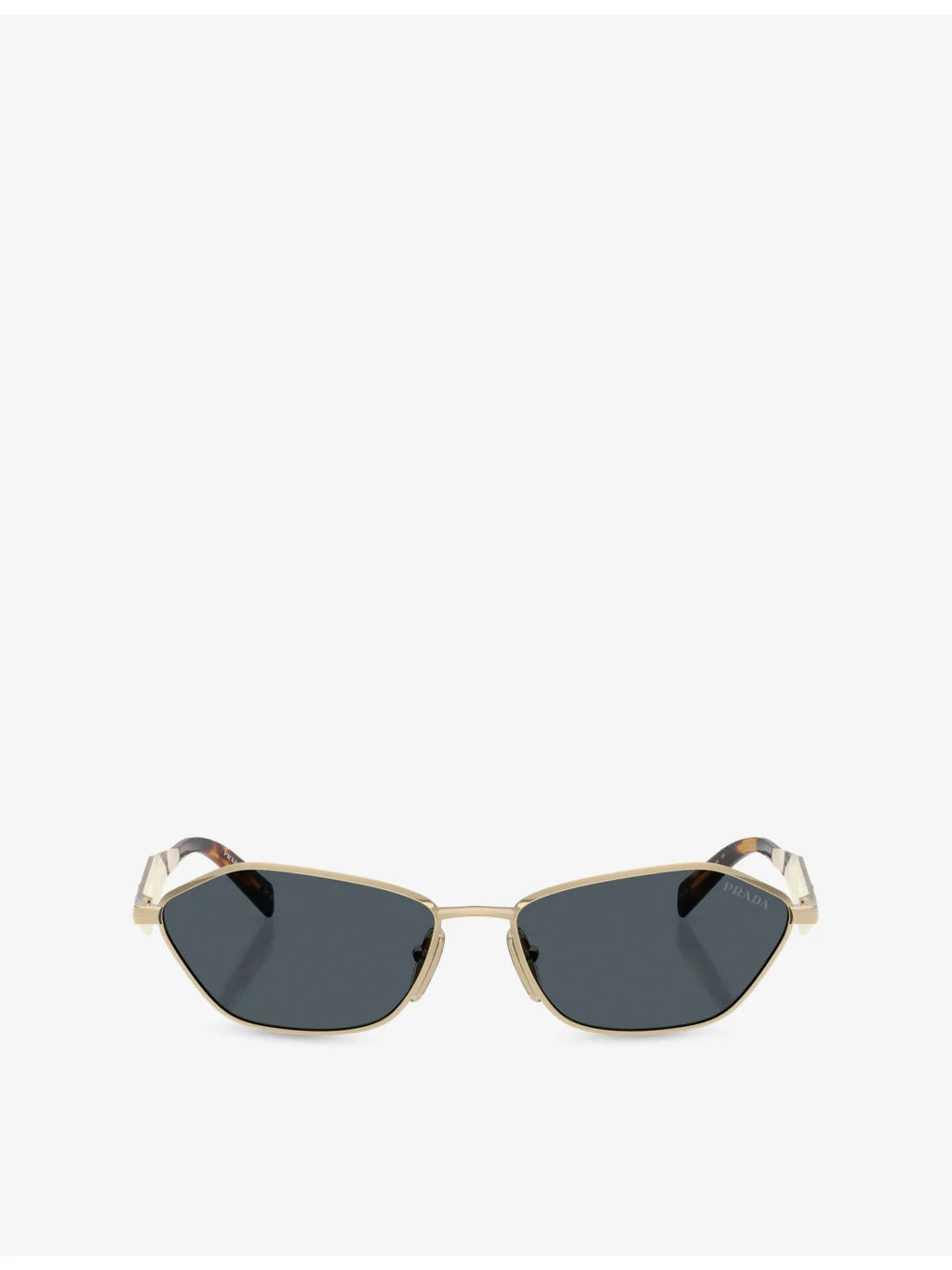 PR D50S Irregular-Frame Metal Sunglasses - 1