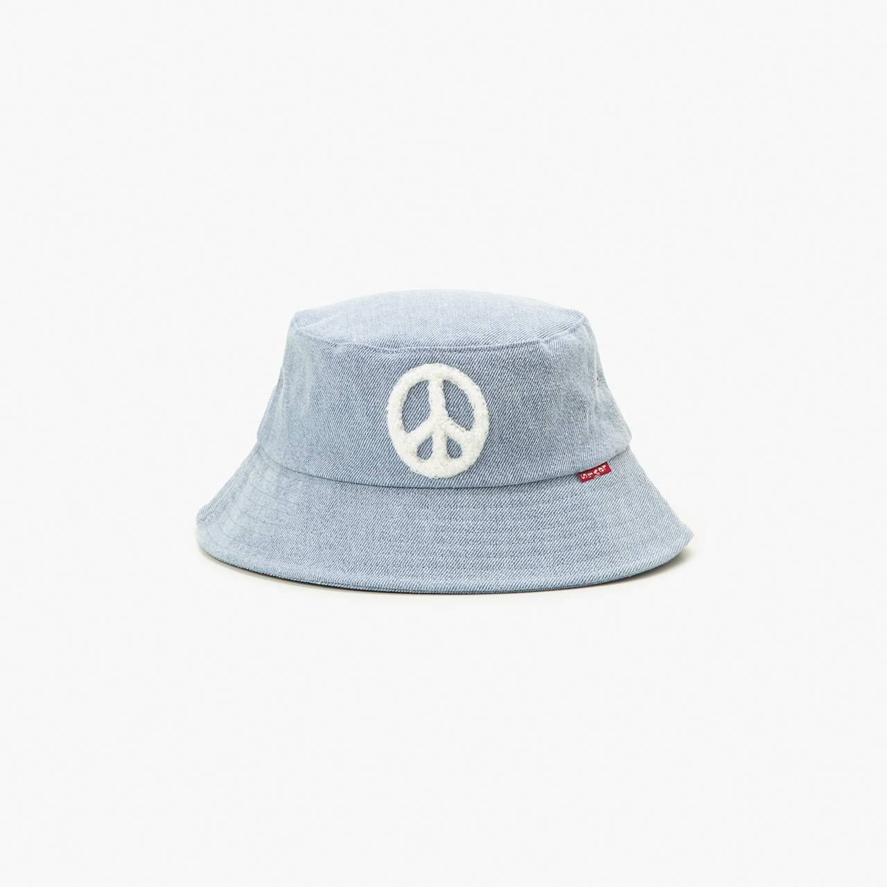 ESSENTIAL PEACE SIGN BUCKET HAT - 1