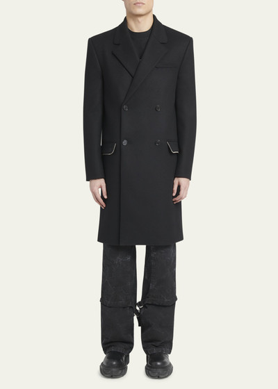Off-White Men's Topcoat with Zipper Details outlook