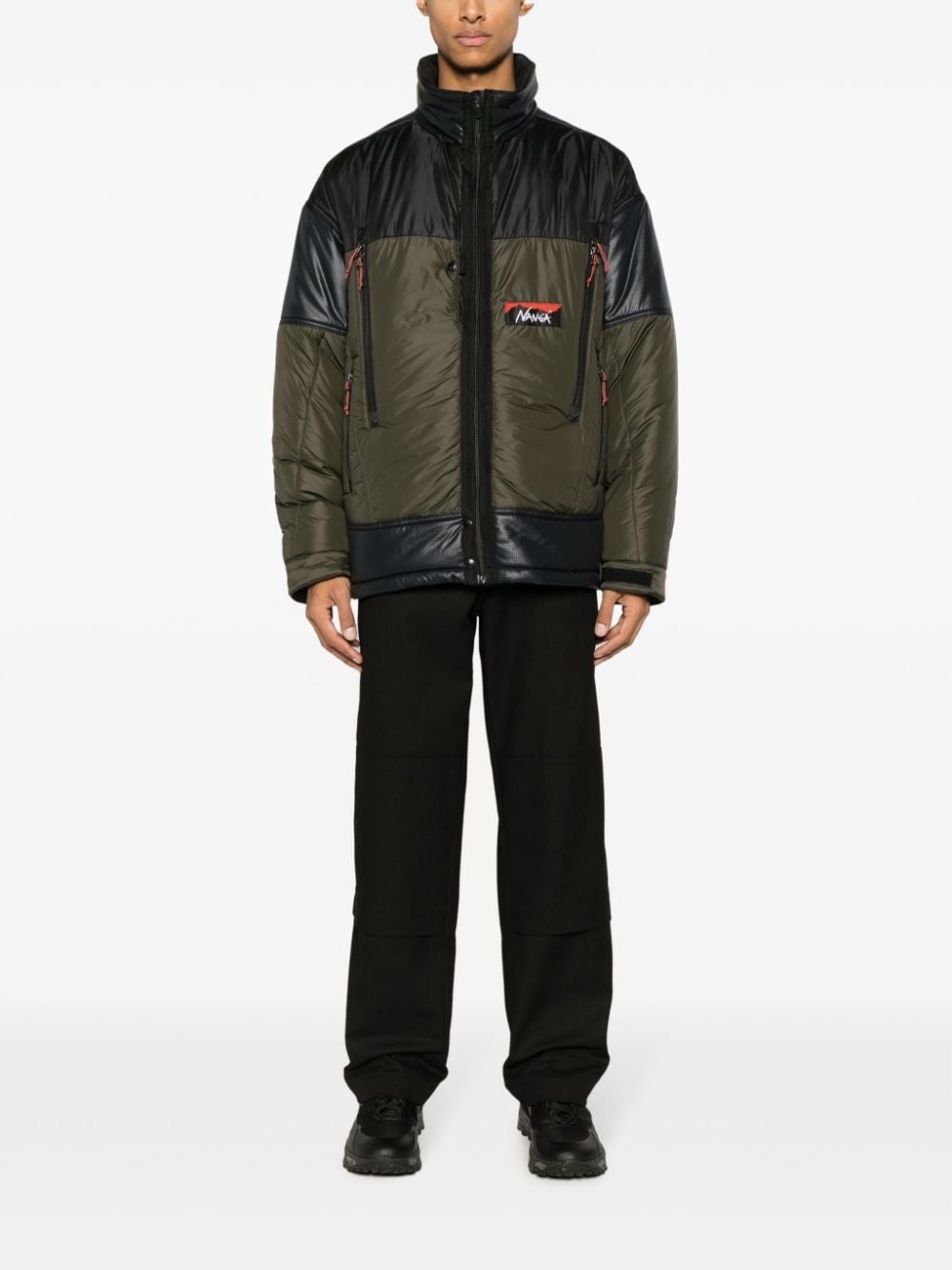 high-neck padded jacket - 2
