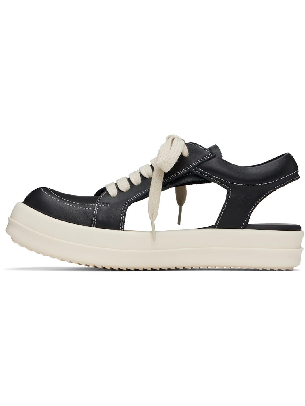 Black Hollywood Hollowed Vintage Sneaks Sneakers - 3
