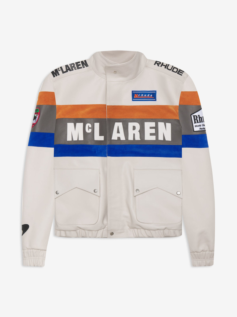 LEATHER RHACING JACKET 1