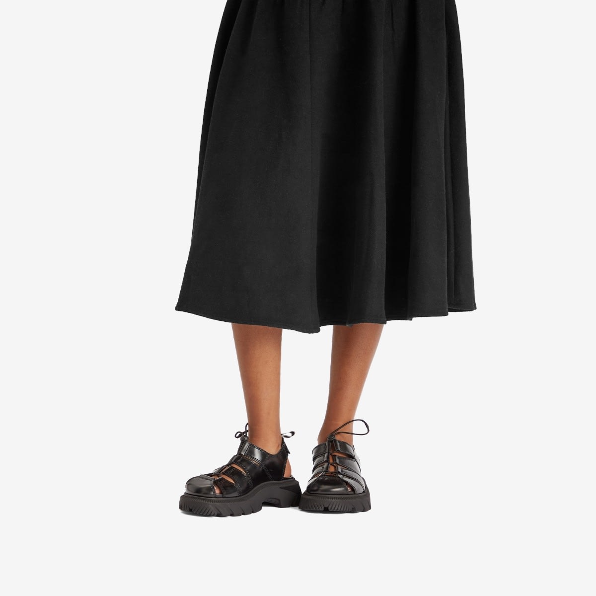 Miista Eunice Black Sandals - 6