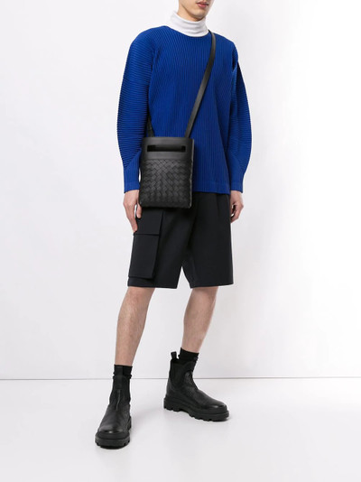 Bottega Veneta Intrecciato weave messenger bag outlook