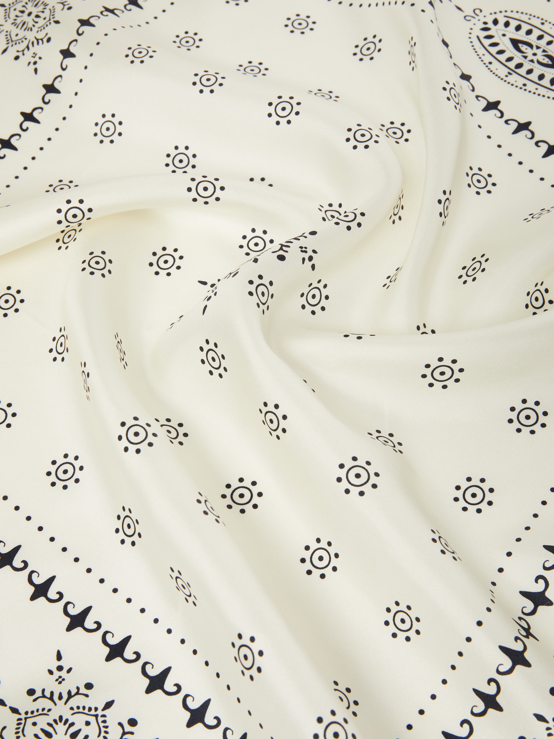 SIAM Printed silk scarf - 3