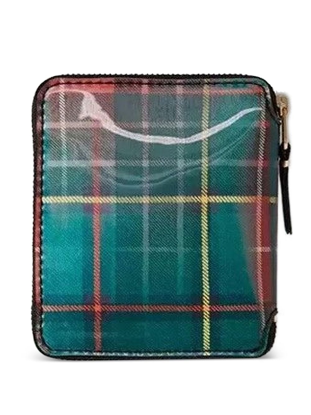 plaid zip wallet - 2