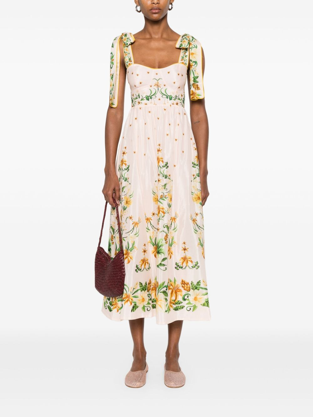 Botanical Beauty midi dress - 2