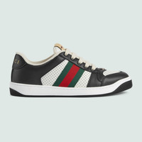 【GUCCI】SCREENER SNEAKERS●5704439Y9209665 Gucci Screener WMNS Butter Leather / Red - Jun 2024