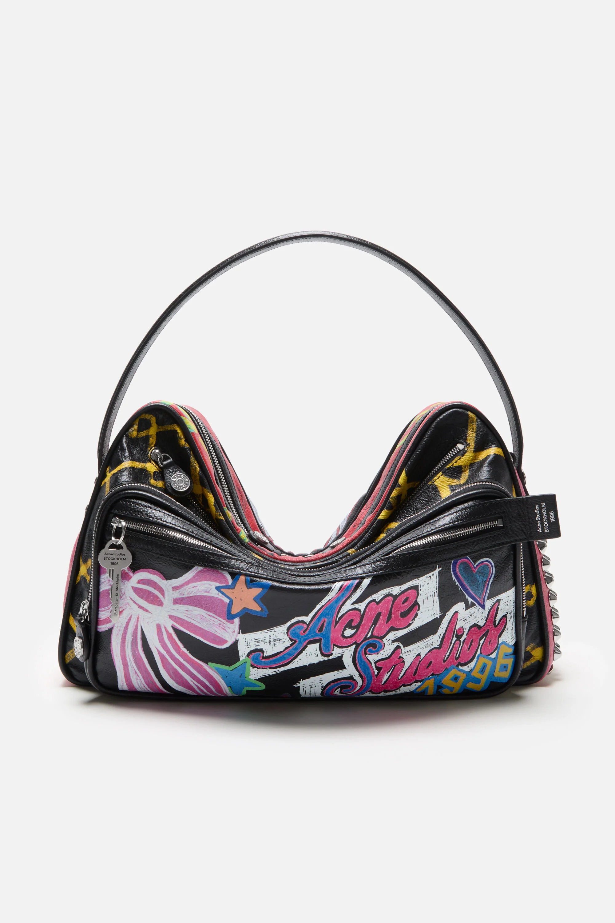 Camero Camera printed bag - Black - 1