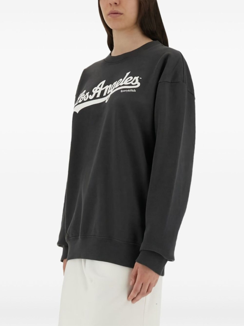 Sporty & Rich x The LA Dodgers printed logo sweatshirt outlook