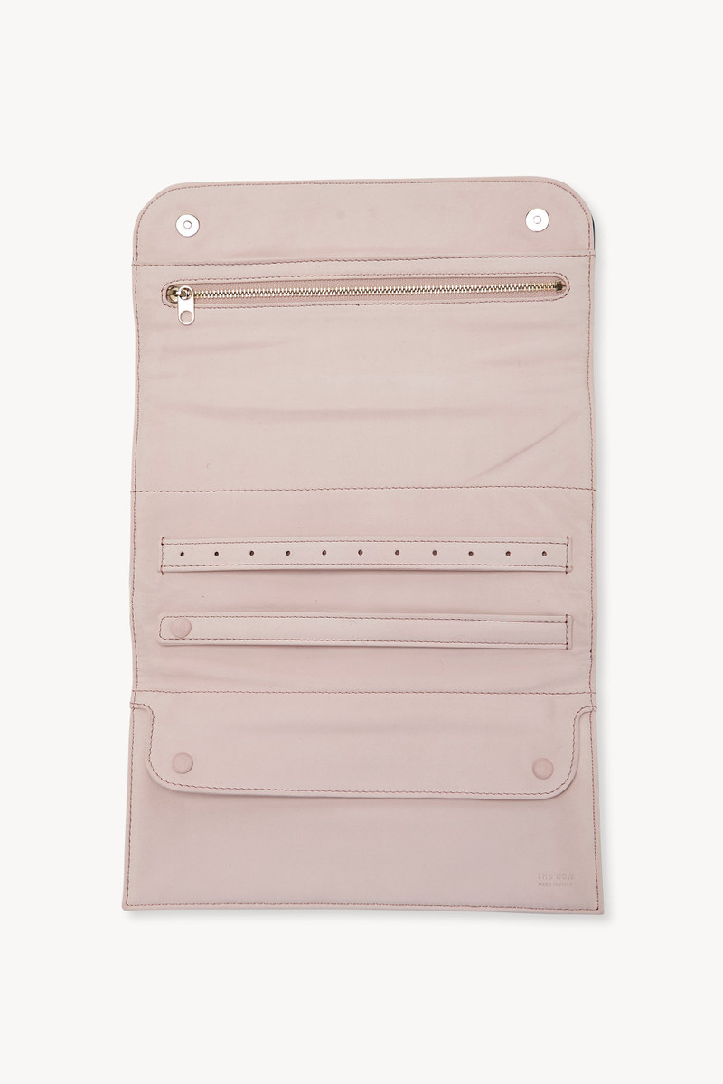 The Row Jewellery Pouch in Leather outlook