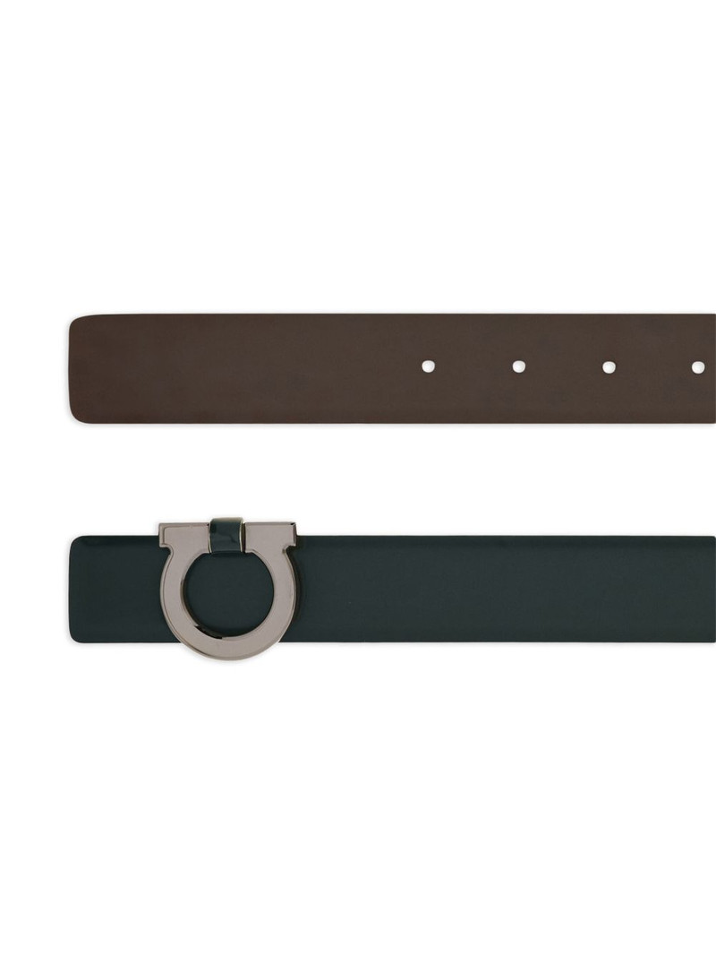 FERRAGAMO Gancini buckle reversible belt outlook