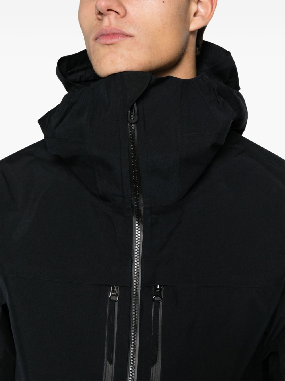 x Boris Bidjan Saberi 11s Gore-Tex long raincoat - 5