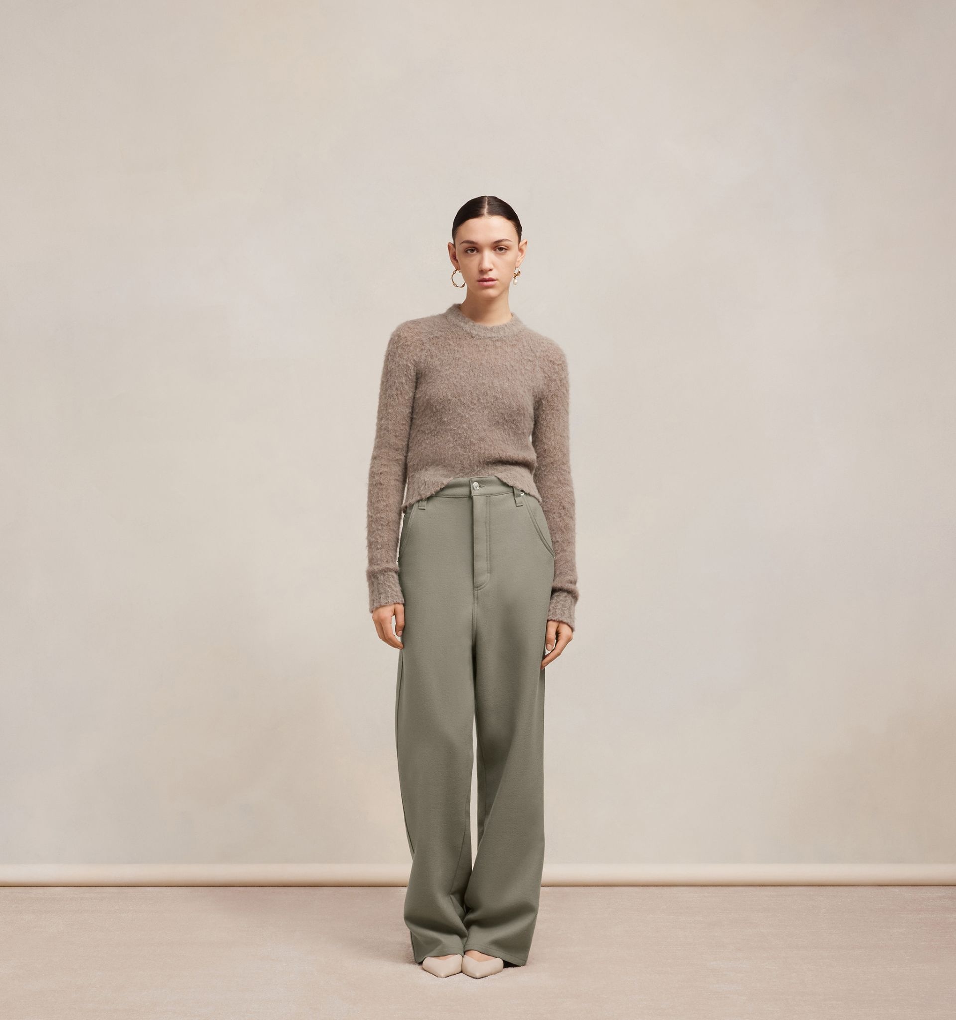 Baggy Fit Trousers - 4