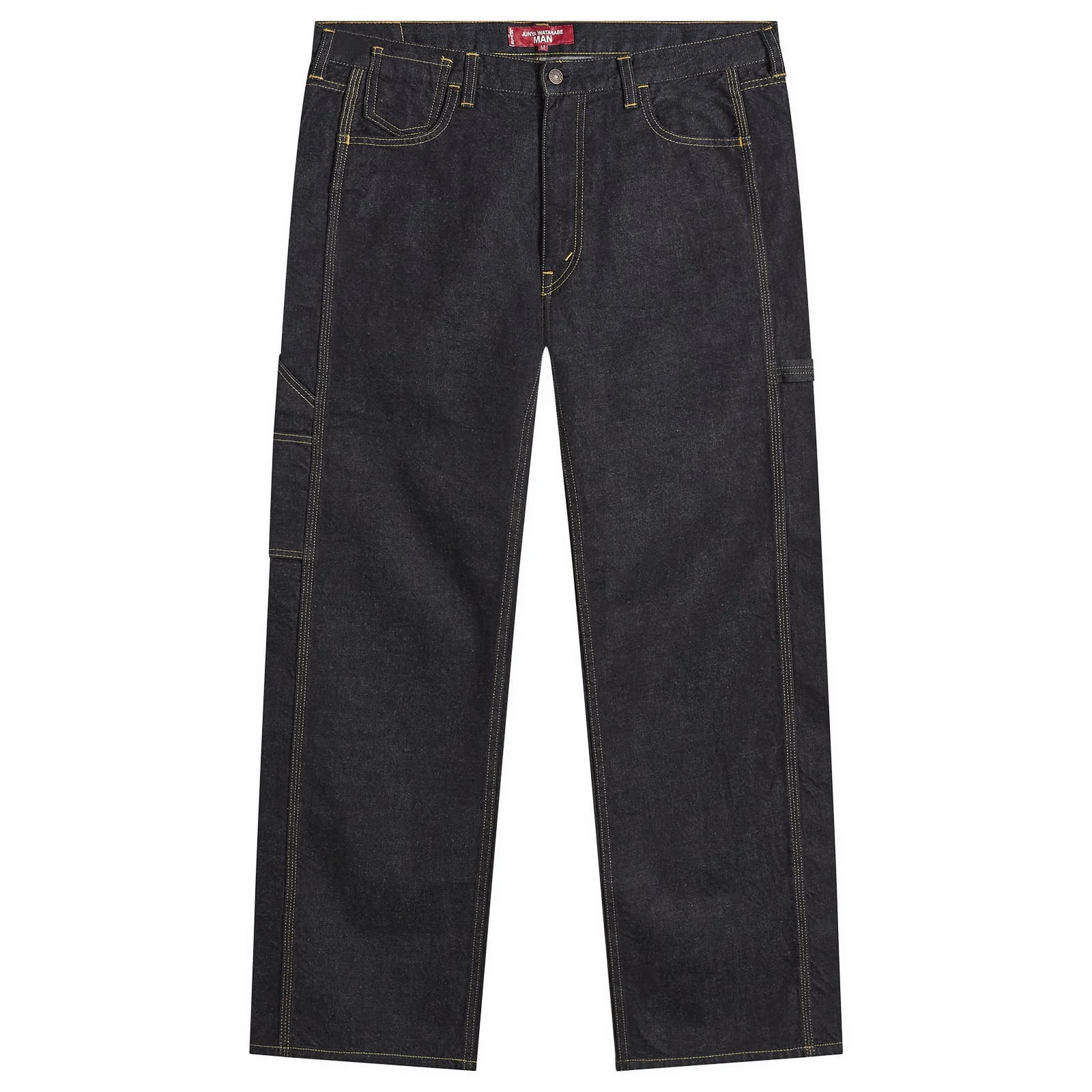 Junya Watanabe MAN Washed Levi's Name Jeans - 1