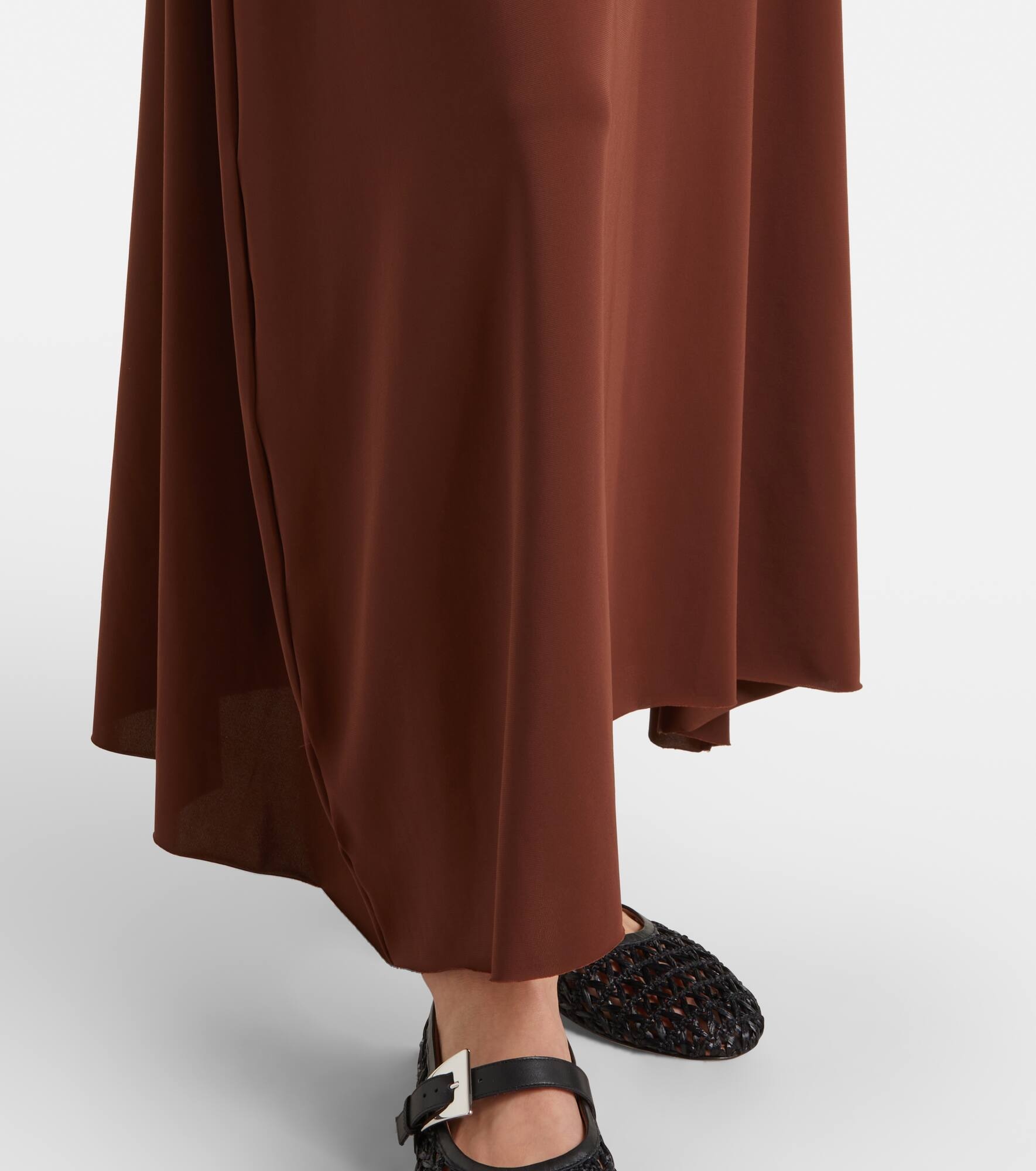 Oda pleated maxi dress - 5