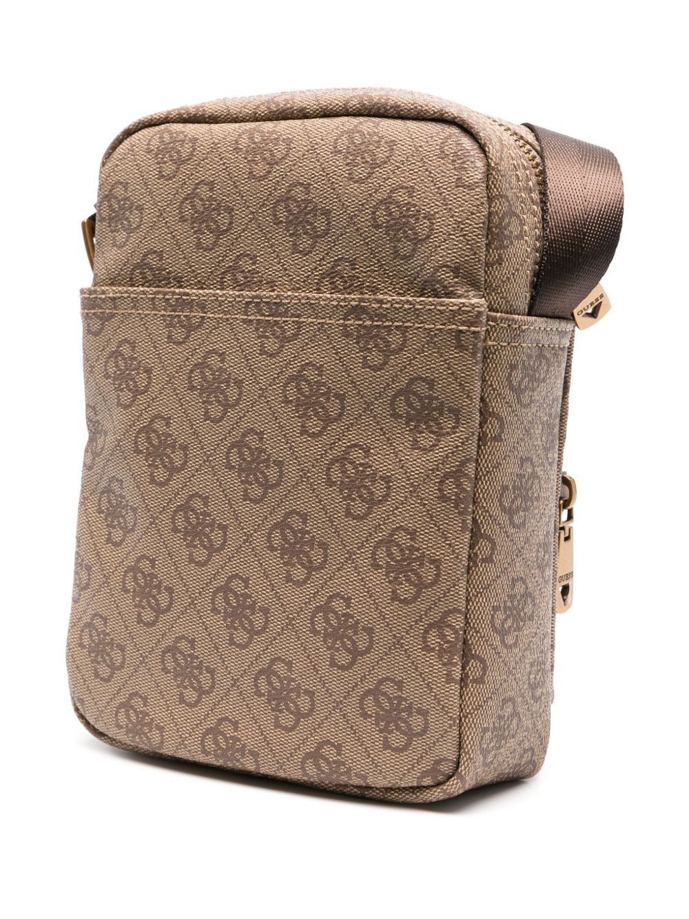 monogram messenger bag - 3