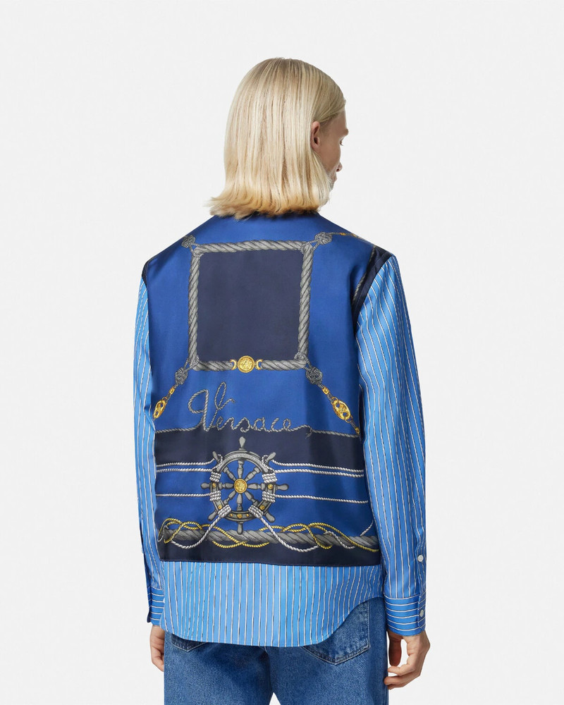 Versace Nautical Striped Shirt 5