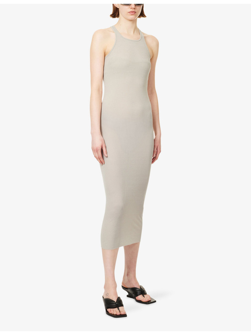 Rick Owens Stretch-Rib Tank Maxi Dress outlook