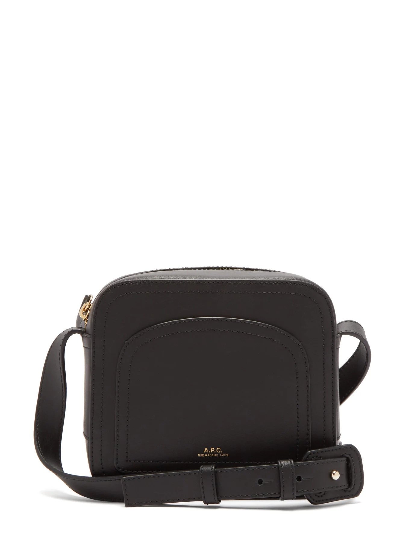 Louisette smooth-leather cross-body bag - 1