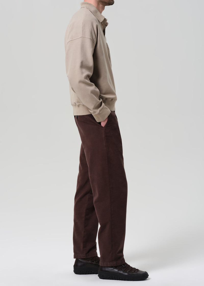 Flat Front Chino In Sandalwood 5