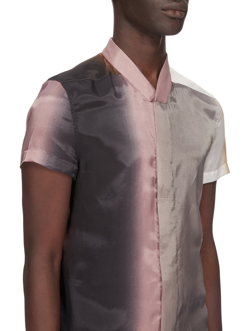 Golf gradient satin shirt 4