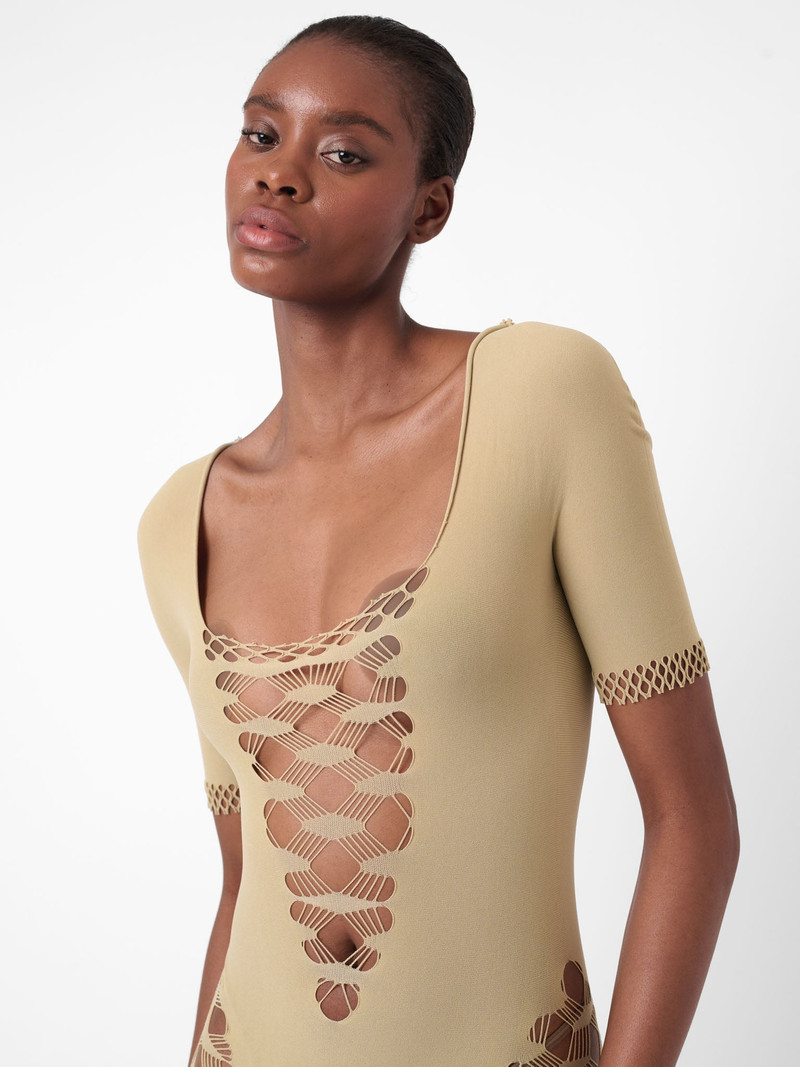 POSTER GIRL SHELLY PLAYSUIT CLAY outlook