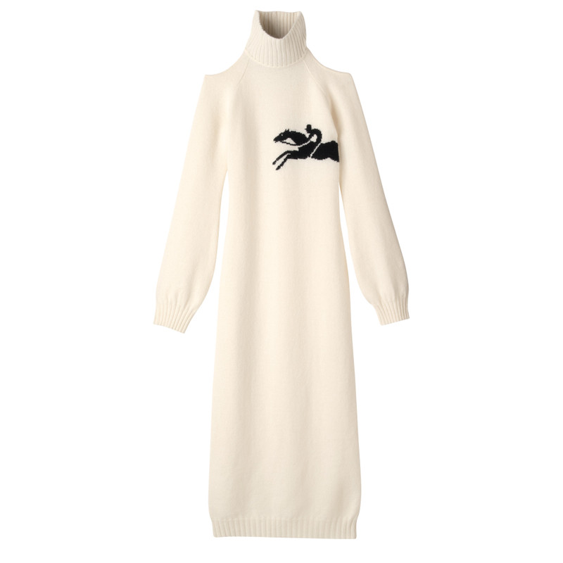 Fall-Winter 2023 Collection Dress Ivory - OTHER 1