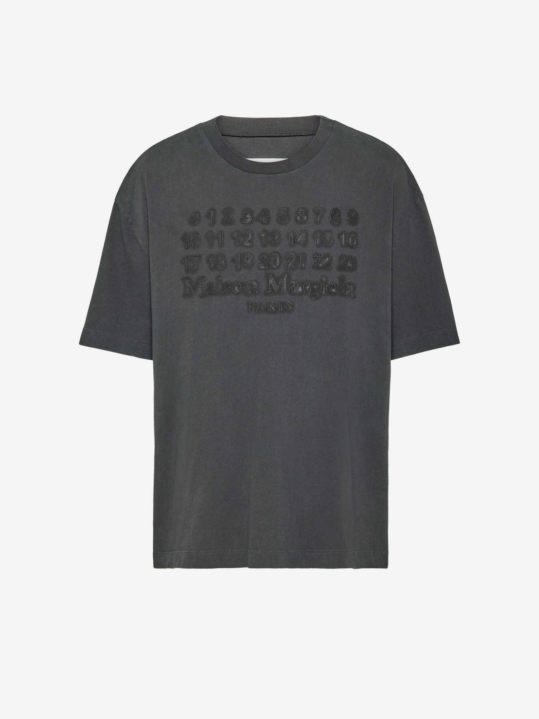 EMBROIDERED LOGO T-SHIRT - 1