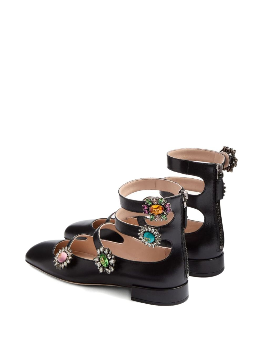 20mm Preshoes jewelled ballerina shoes - 3