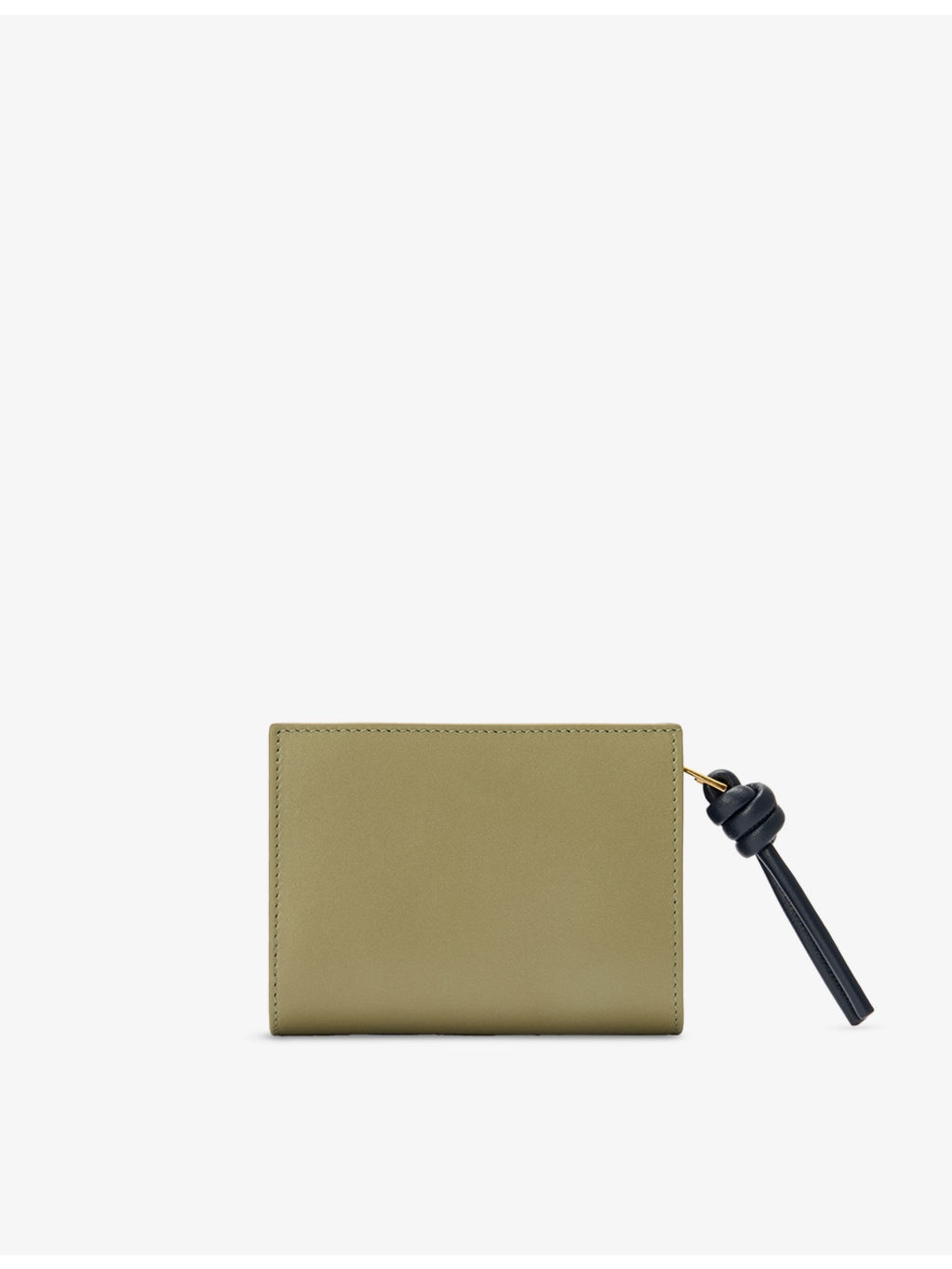 Knot Compact Leather Wallet - 4