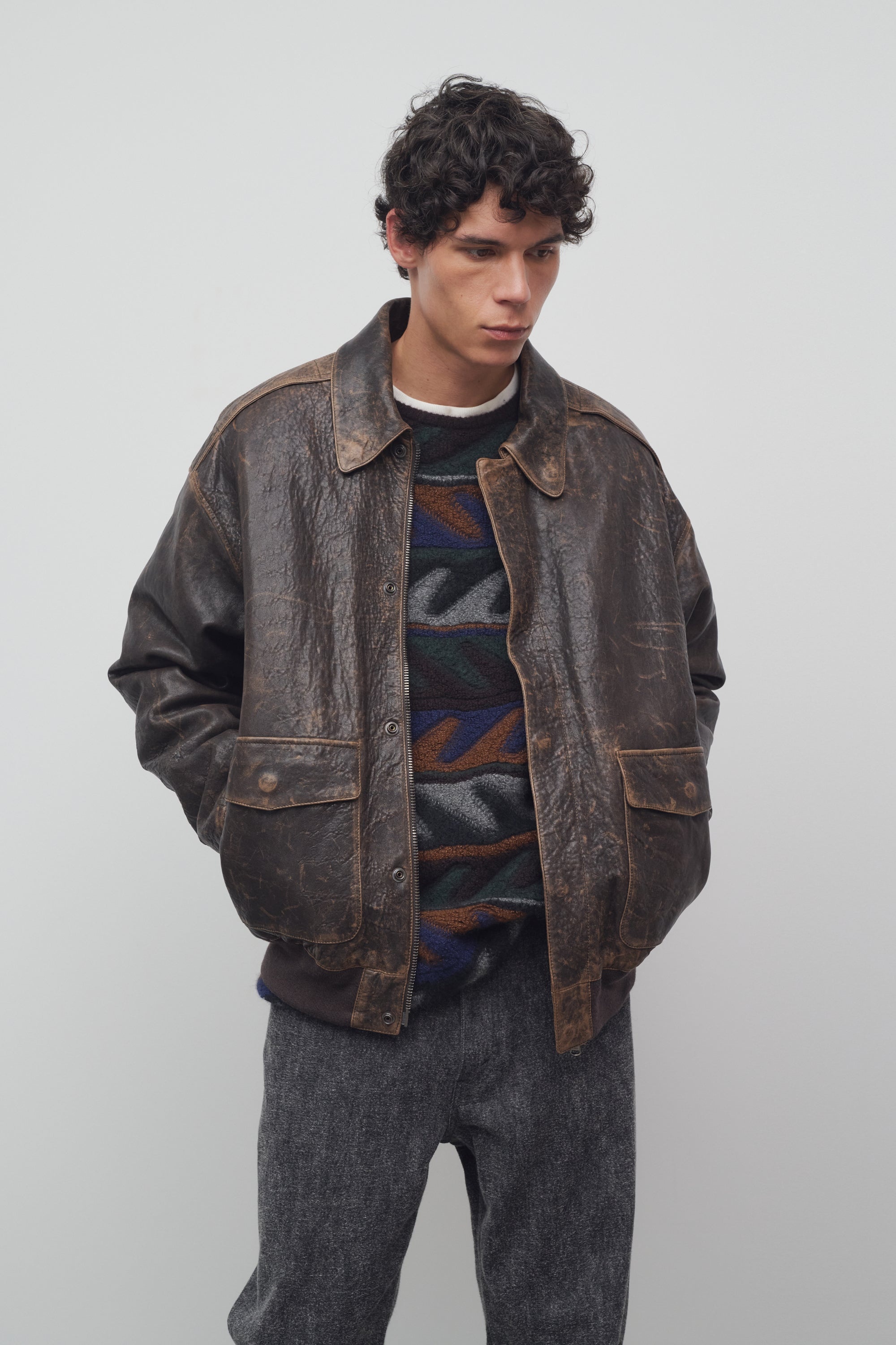 Orwell Jacket in Leather - 3