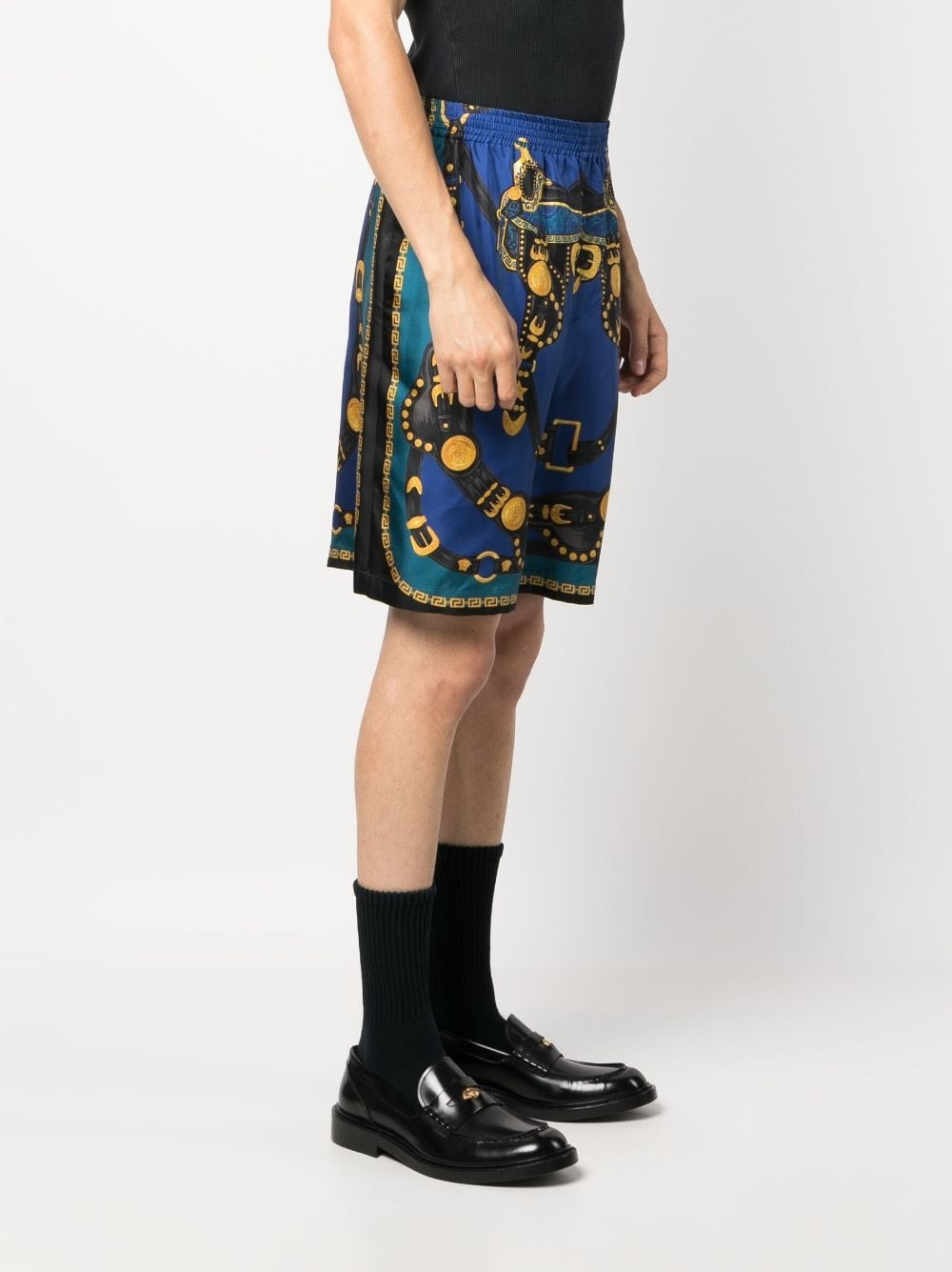 Medusa Harness silk shorts - 3