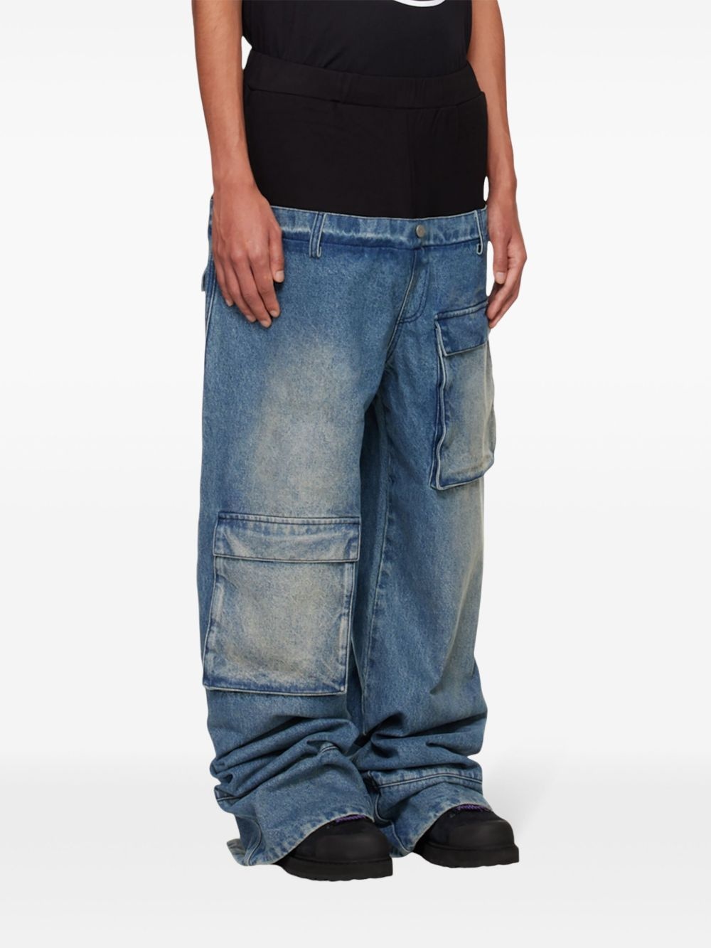 wide-leg jeans - 3