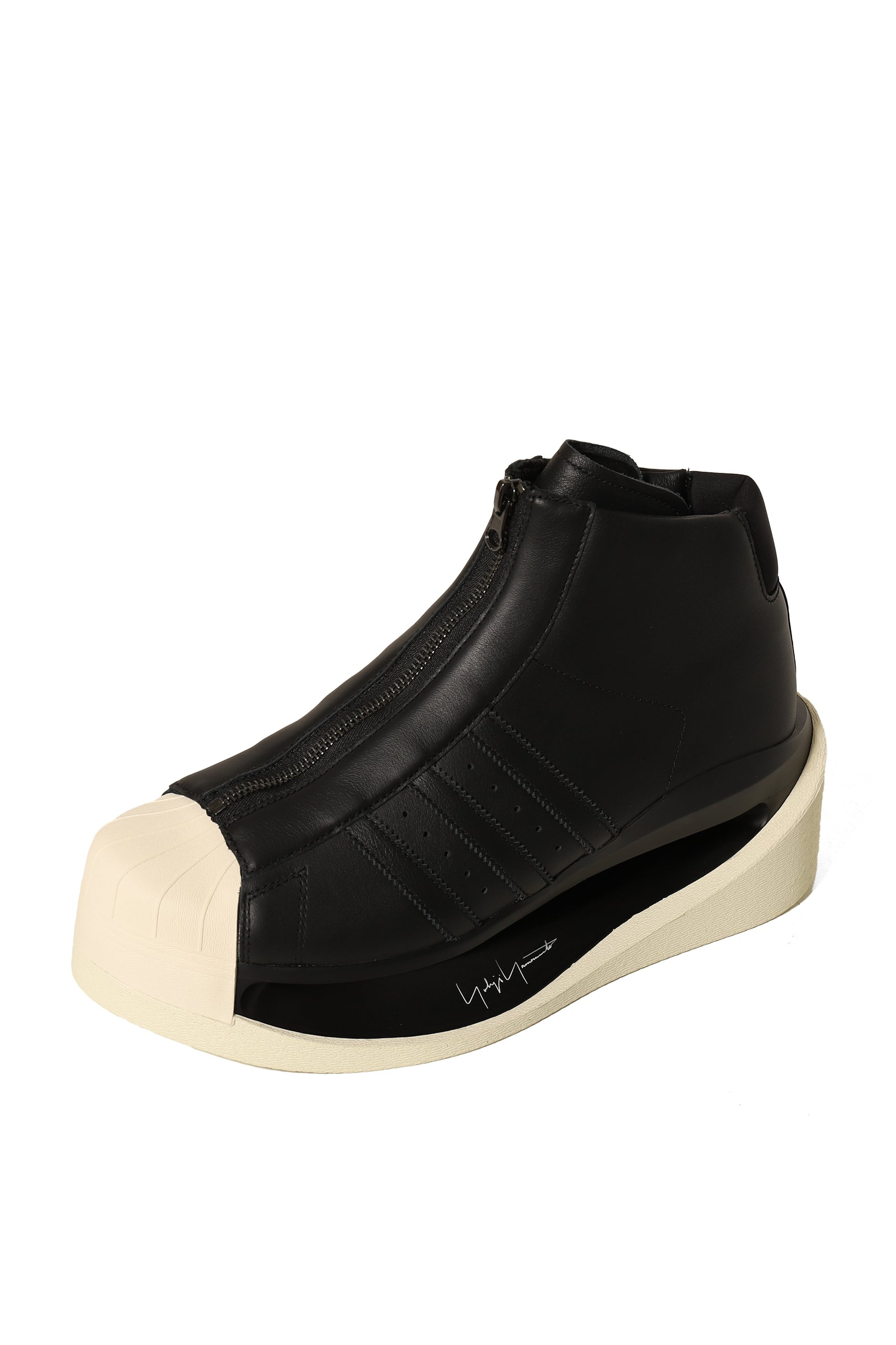 Y-3 GENDO PRO MODEL / BLK BLK CREWHT - 6