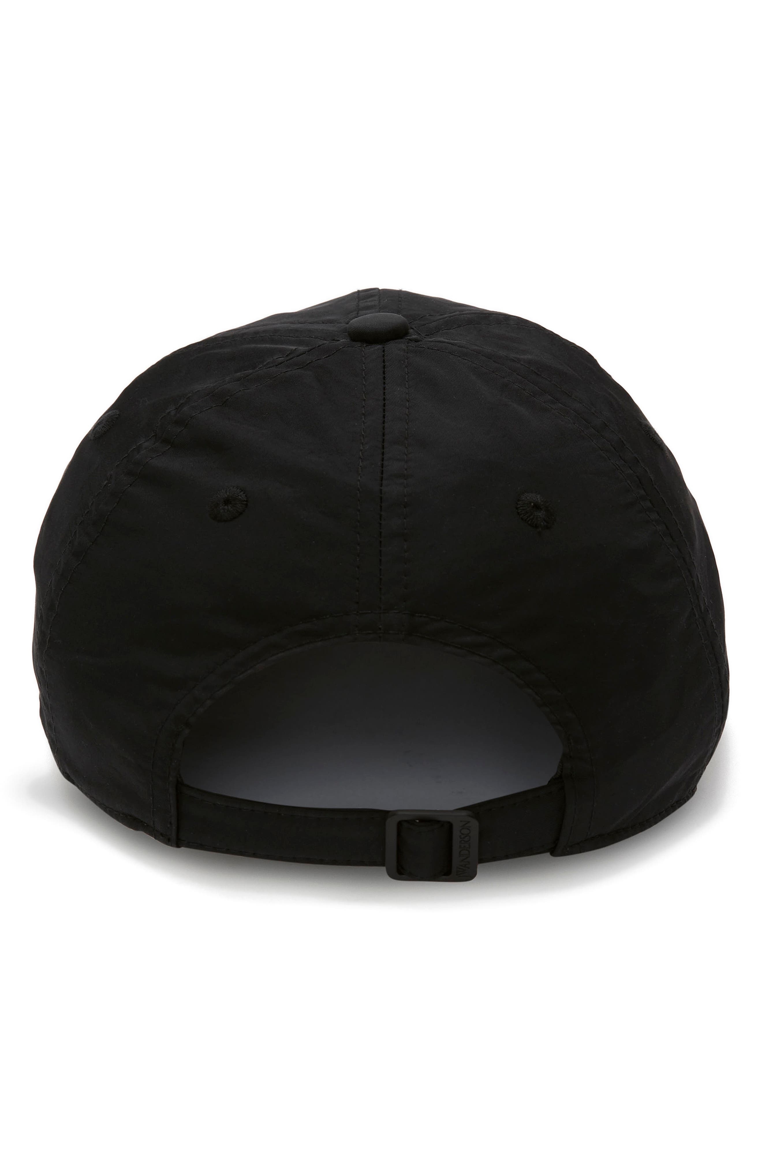 JW Anderson Anchor Logo Adjustable Baseball Cap in Black at Nordstrom - 3