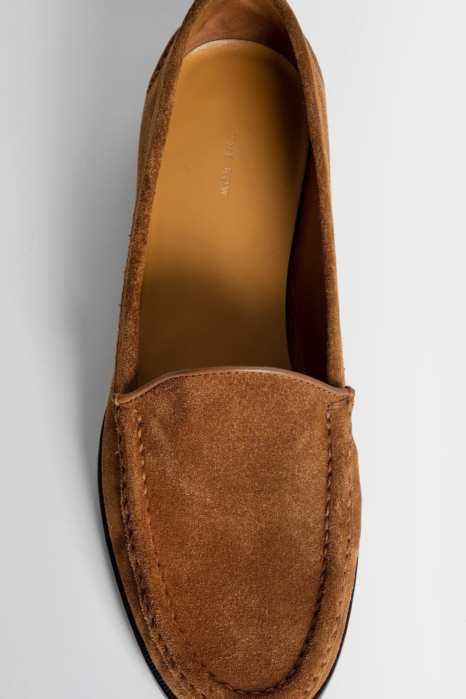 THE ROW WOMAN BROWN LOAFERS - 5