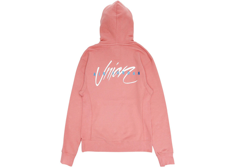 Jordan Jordan x Union Flying High Hooded Sweatshirt Rust Pink outlook