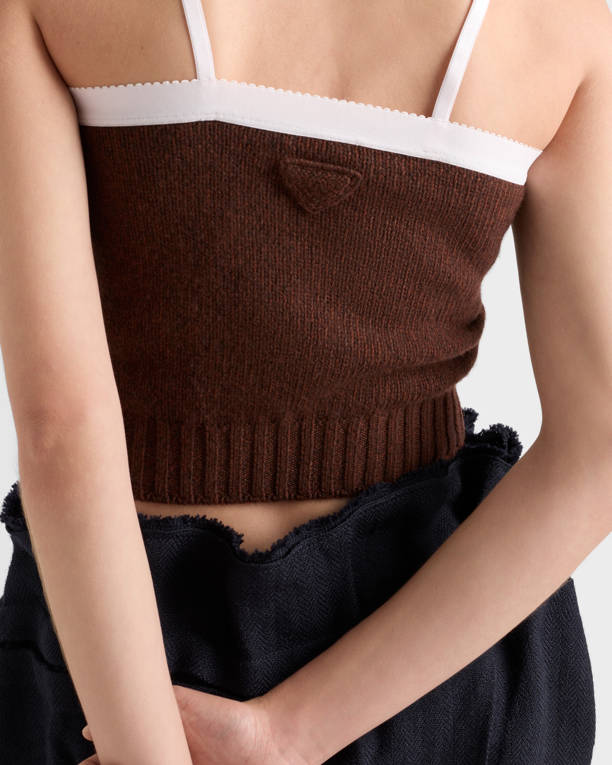 Cashmere and wool top - 4