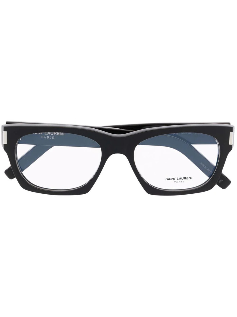 wayfarer-frame glasses 1