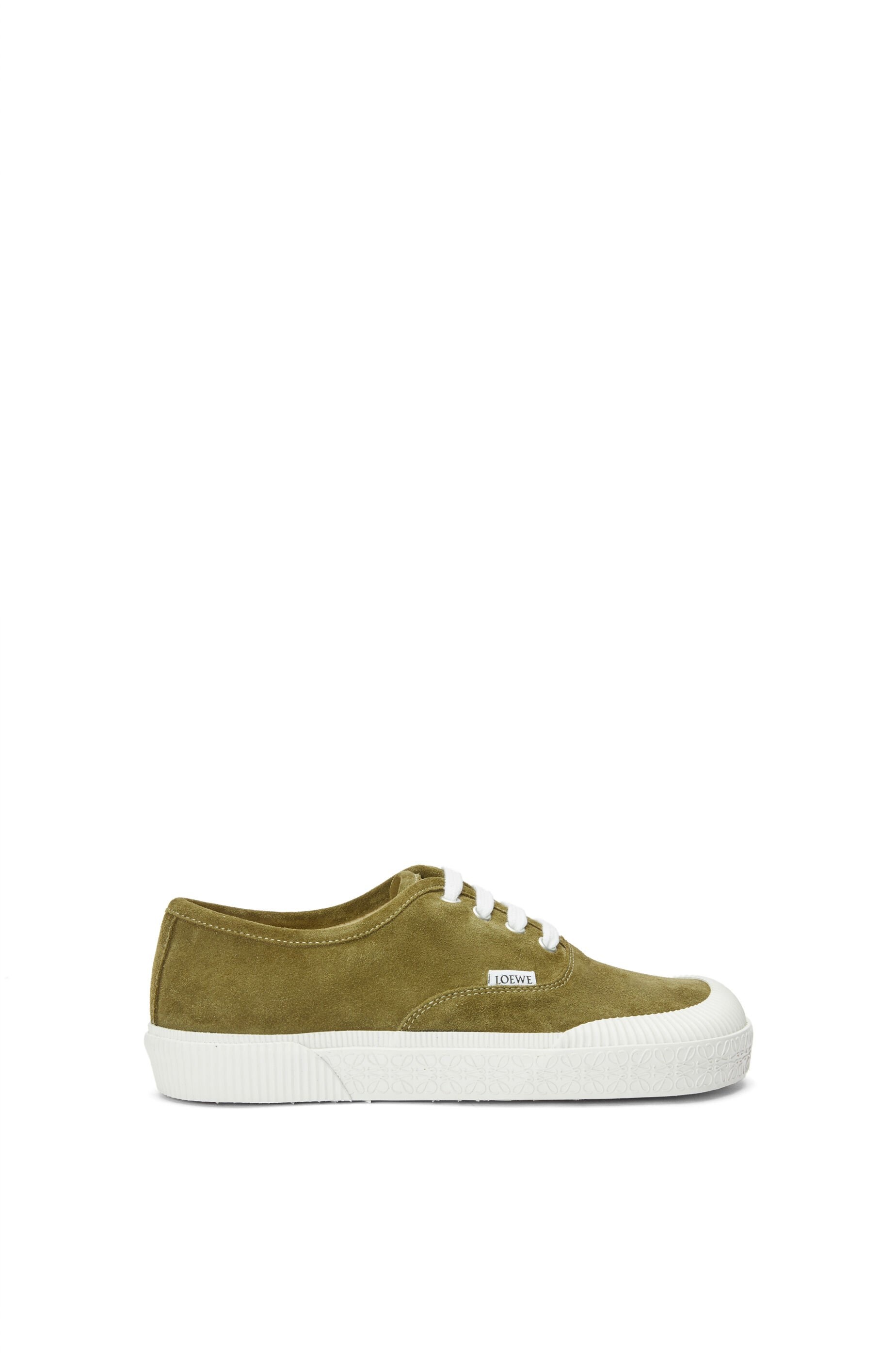 Terra Vulca lace-up sneaker in suede - 1