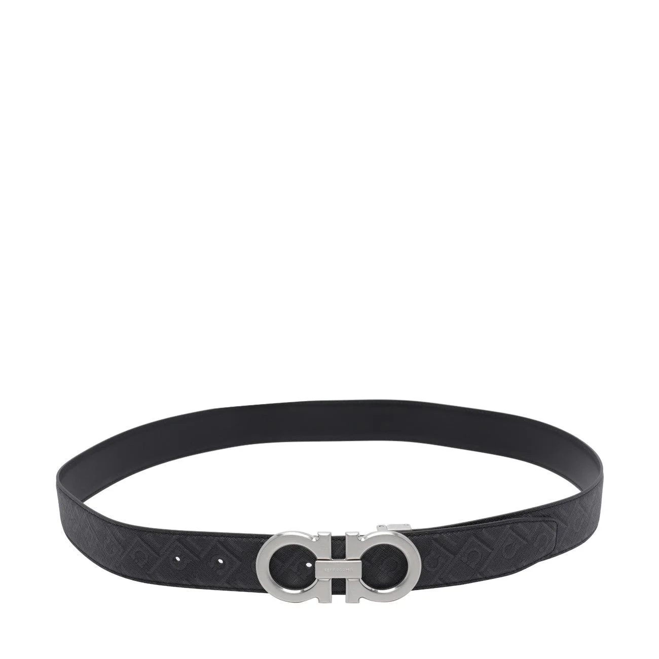 Ferragamo Men Gancini Reversible And Adjustable Belt - 1