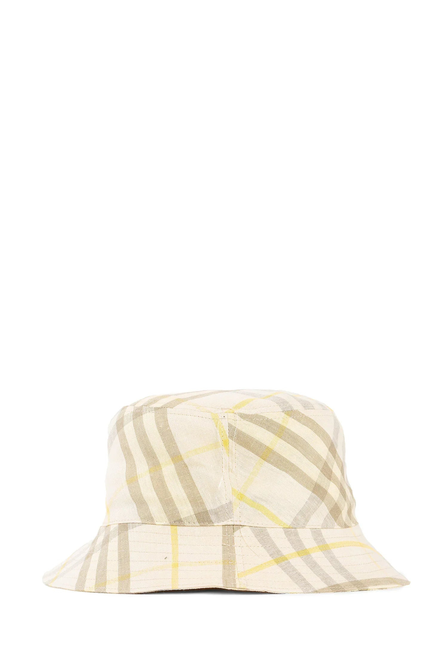 Check-Linen-Bucket-Hat - 2