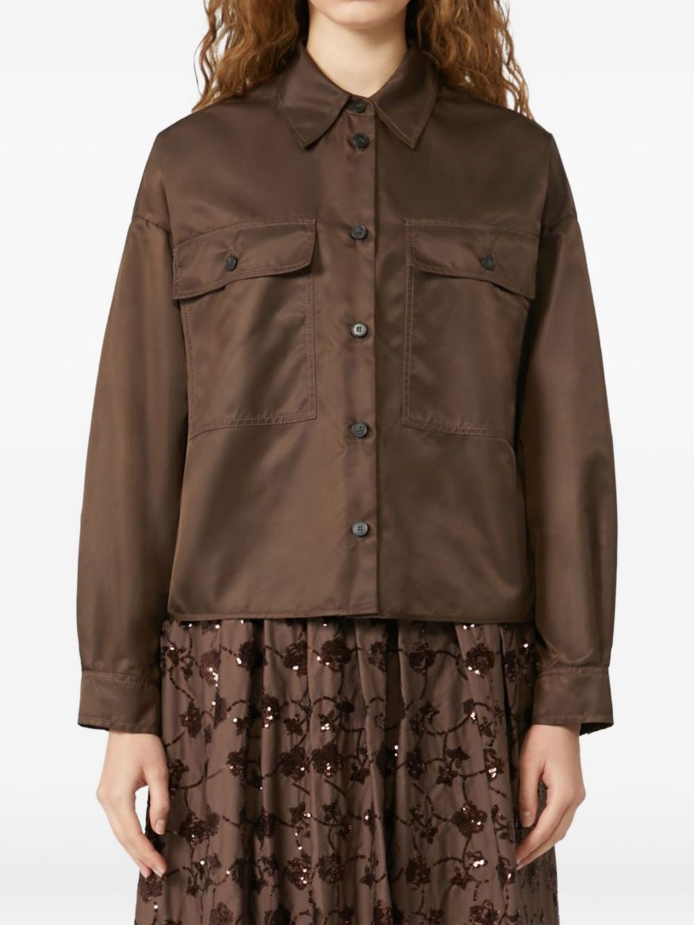 cropped shirt - 2