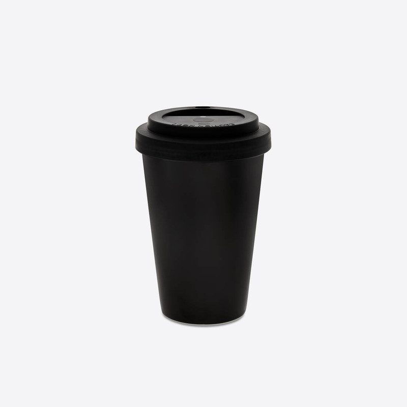 BALENCIAGA Cities Shanghai Coffee Cup in Black outlook
