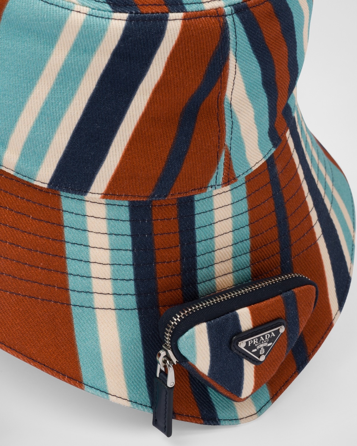 Printed drill hat - 4
