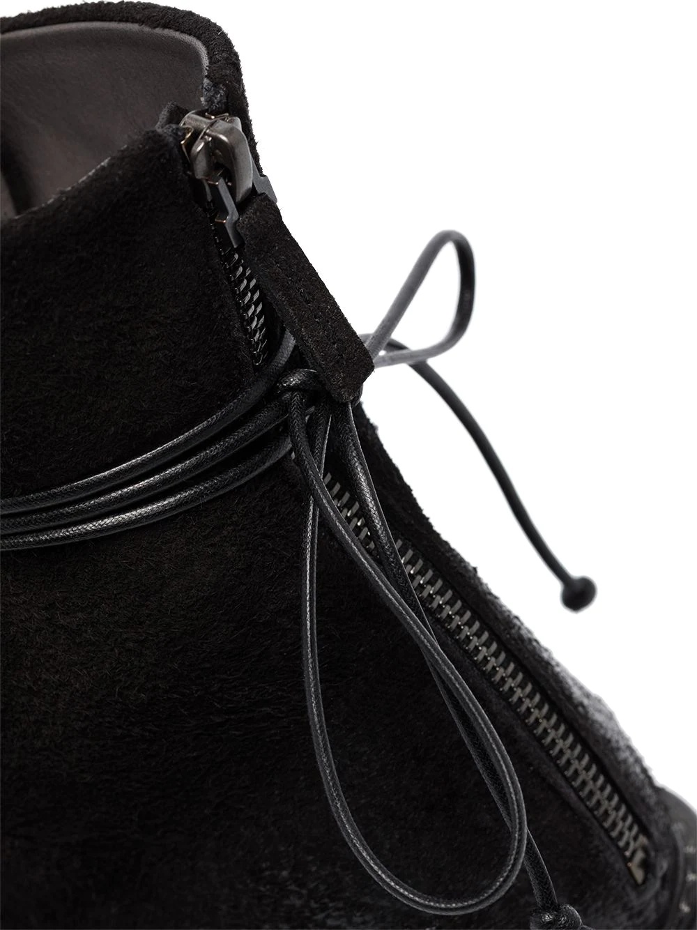 zip detail ankle boots - 2