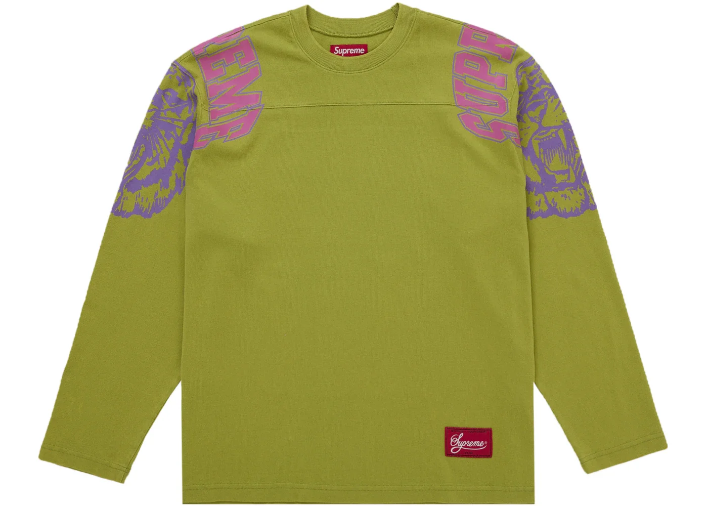 Supreme Mascot L/S Football Top Dark Yellow - 1